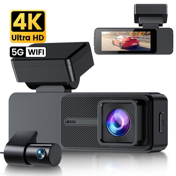 GKU D700 4K+1080P Touch Screen Dash Cam