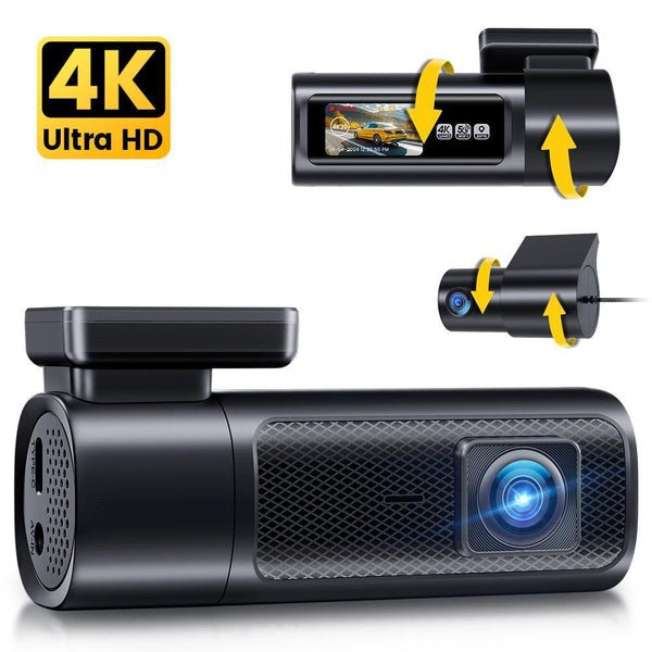 GKU D900 4K+1080P Dash Cam — Sony STARVIS